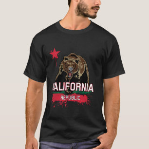 Camiseta California Republic Grizzly Bear Cali Summer LA Gr
