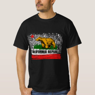 Camiseta Califórnia República Cali Flag Socal Norcal Cencal
