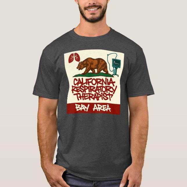 CAMISETA CALIFORNIA RESPIRATORY (Frente)