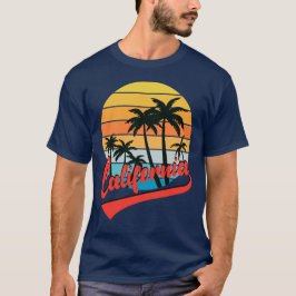 Camiseta California Retro Sunset T Shirt
