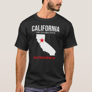 Camiseta Califórnia, Sacramento – O Estado Dourado, EUA