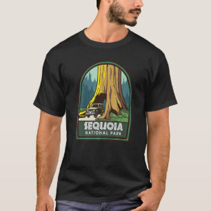 Camiseta California Sequoia Trees National Park Vintage