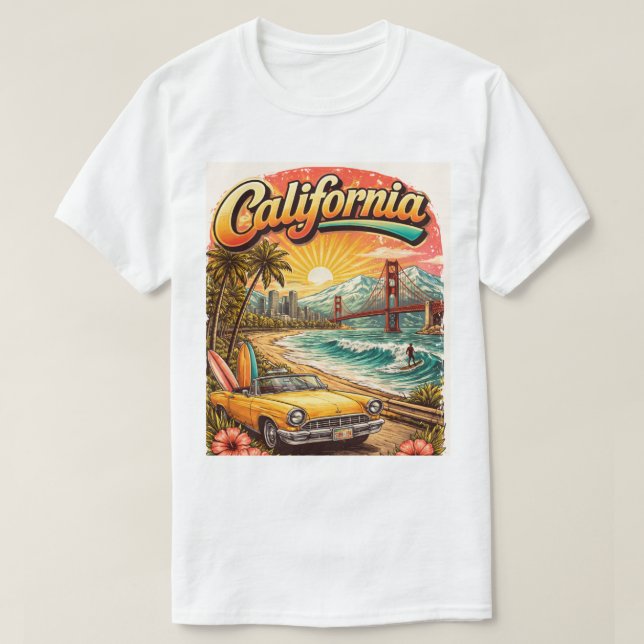 Camiseta California shirt  (Frente do Design)