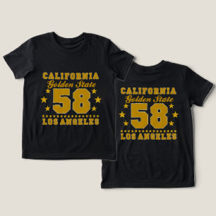 Camiseta California Sport Wear Gráfica Vintage Cas