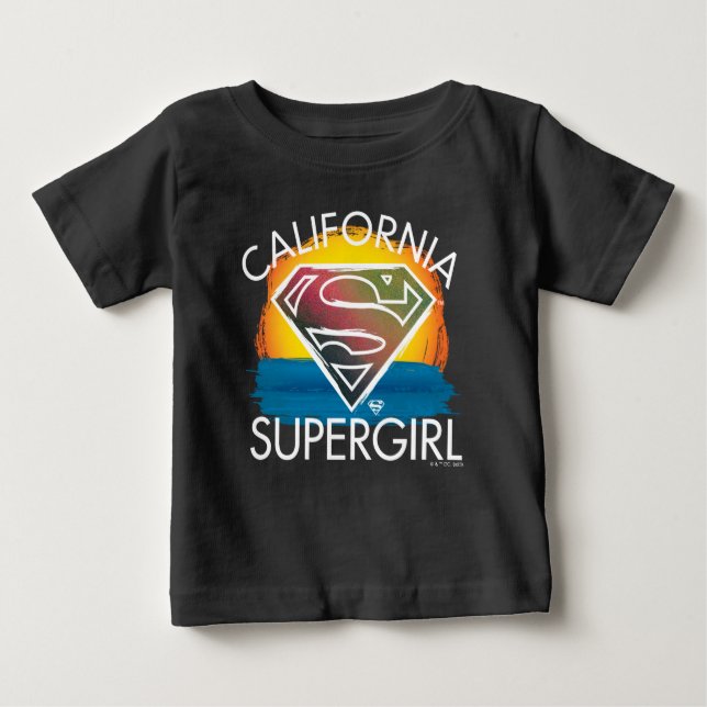 Camiseta California Supergirl Sunset Graphic (Frente)