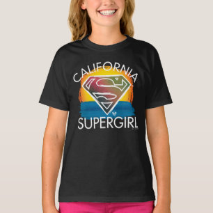 Camiseta California Supergirl Sunset Graphic