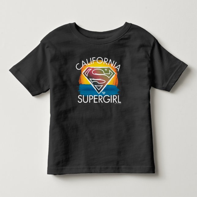 Camiseta California Supergirl Sunset Graphic (Frente)