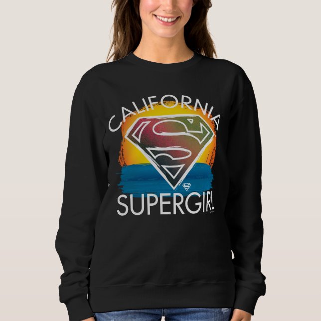 Camiseta California Supergirl Sunset Graphic (Frente)