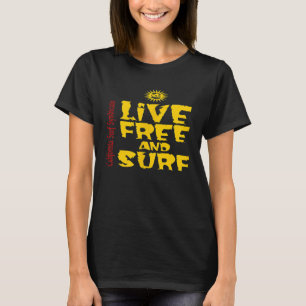 Camiseta California Surf Syndicate Live Free and Surf