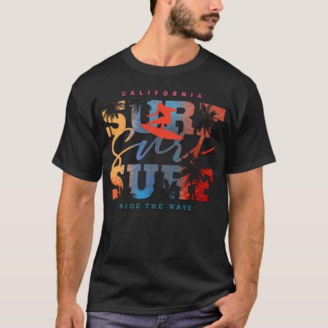 Camiseta California Surfing (Frente)
