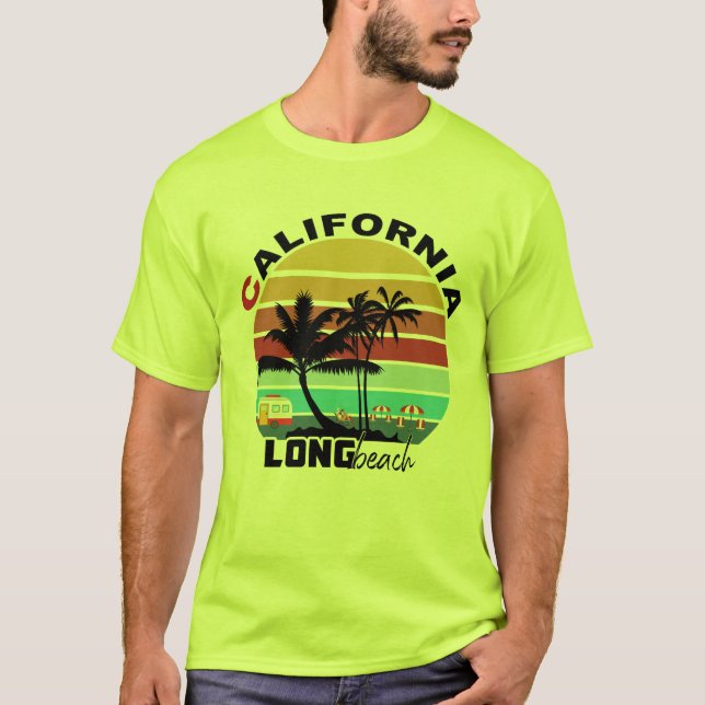Camiseta California T Shirt Design (Frente)