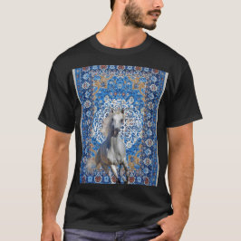 Camiseta Caligrafia árabe cavalo