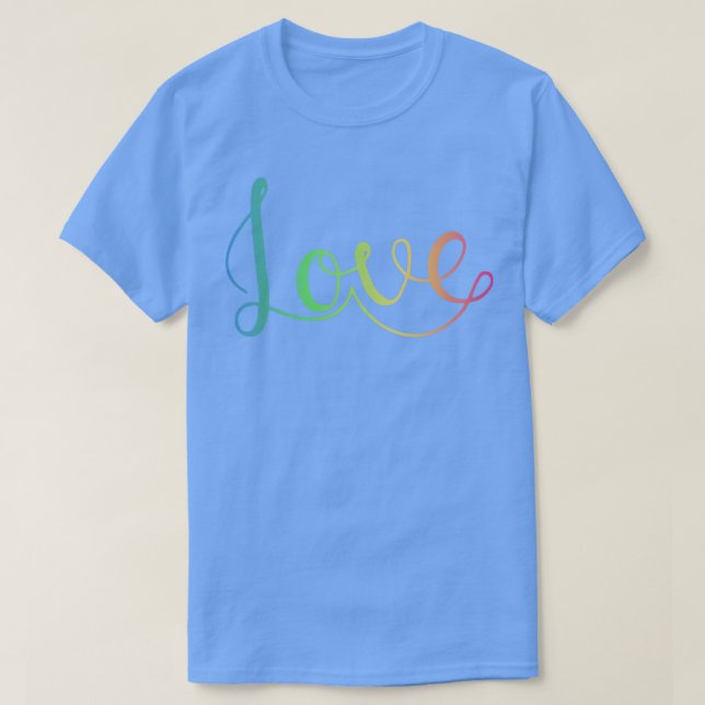 Camiseta Caligrafia bobo Love (Frente do Design)