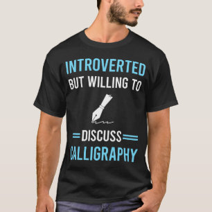 Camiseta Caligrafia Calígrafo Escrita à Mão Lettering