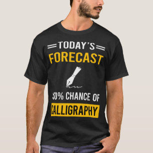 Camiseta Caligrafia Calígrafo Escrita à Mão Lettering