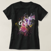 Caligrafia Colorida de Tintas