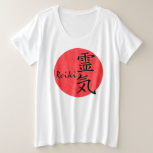 Camiseta Caligrafia De Reiki E Palavra 1
