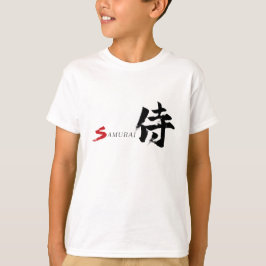 Camiseta Caligrafia Japonesa Kanji Samurai