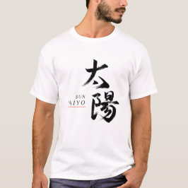 Camiseta Caligrafia Japonesa Kanji Taiyo/Sol