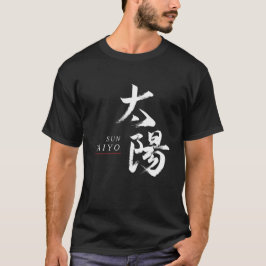 Camiseta Caligrafia Japonesa Kanji Taiyo/Sol