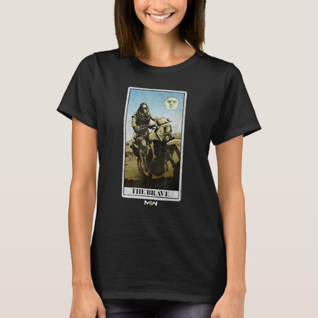 Camiseta Call of Duty Modern Warfare 2 The Brave Desert Bik (Frente)