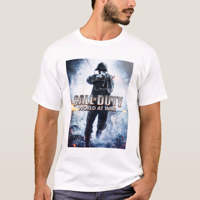 Camiseta Call of Duty World at War cover  (Frente)