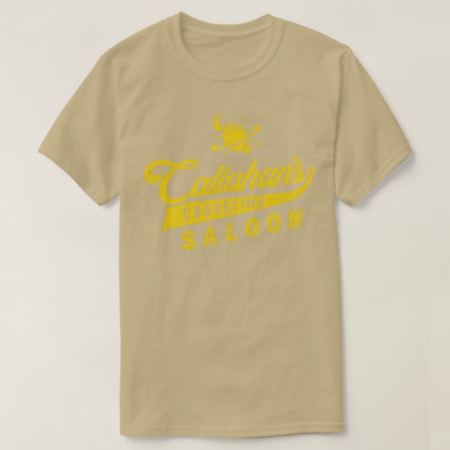 Camiseta Callahans Crosstime Saloon (Frente do Design)