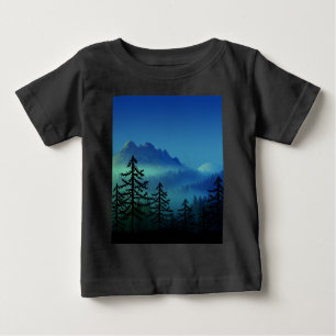 CAMISETA CALM MOUNTAIN MIDNIGHT FOREST