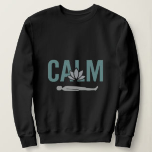Camiseta Calm Yoga Savasana Pose Design