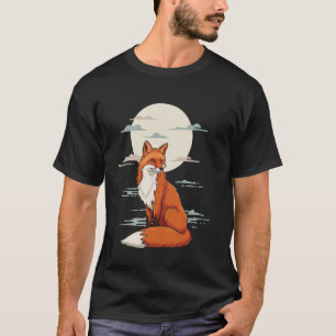 Camiseta Calma de Raposa Luminosa Reflexão Espírito Selvage