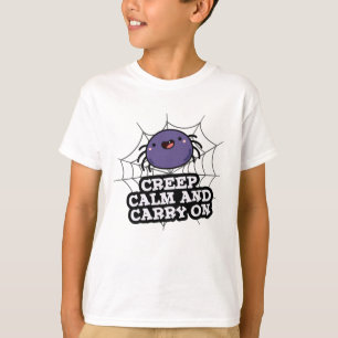 Camiseta Calma E Carregar De Aranha Engraçada