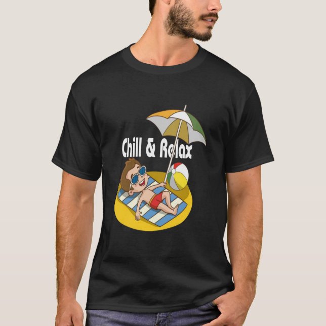 Camiseta Calma e relaxe (Frente)