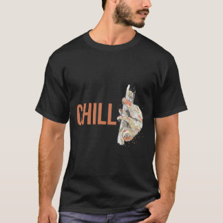 Camiseta Calma Pequeno Desenho De Lama