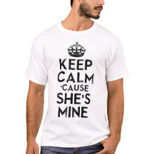 Calma, porque ela é minha