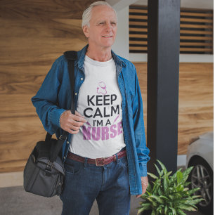 Camiseta Calma, sou enfermeira