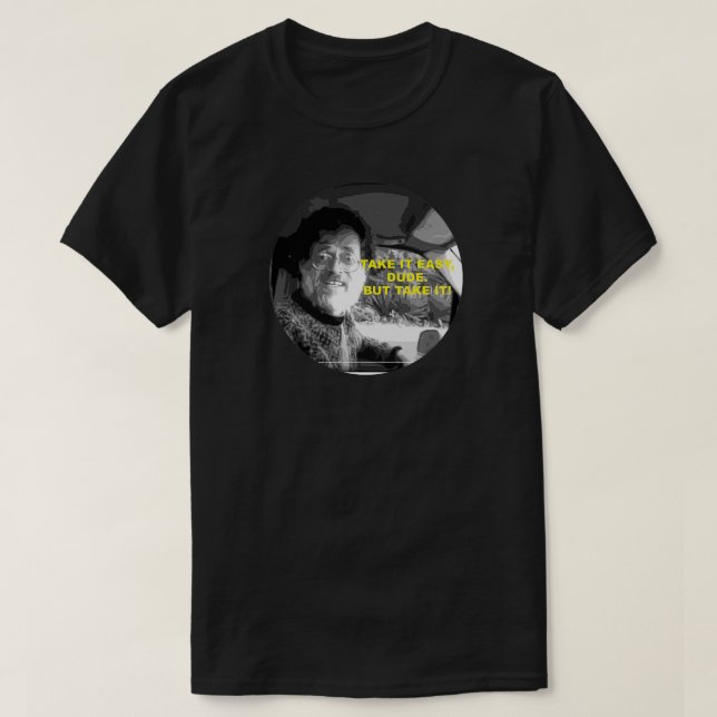 Camiseta Calma Terence McKenna (Frente do Design)