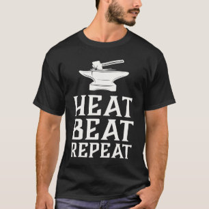 Camiseta Calor Batida Repetir Ferreiro Trabalho com Metal