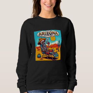 Camiseta Calor seco do osso do esqueleto da arizona