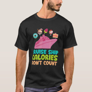 Camiseta Calorias de cruzeiro não contam cruzeiro 2