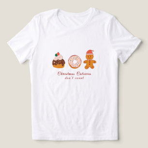 Camiseta Calorias de Natal não contam