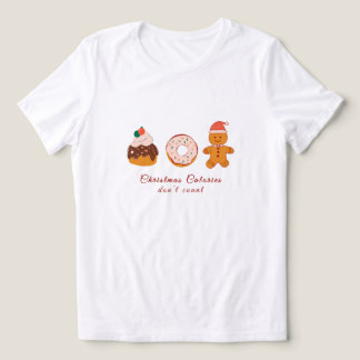 Camiseta Calorias de Natal não contam