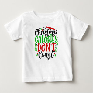 Camiseta Calorias de Natal Não Contam 56558