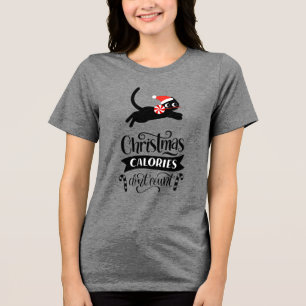 Camiseta Calorias de Natal Não Contem