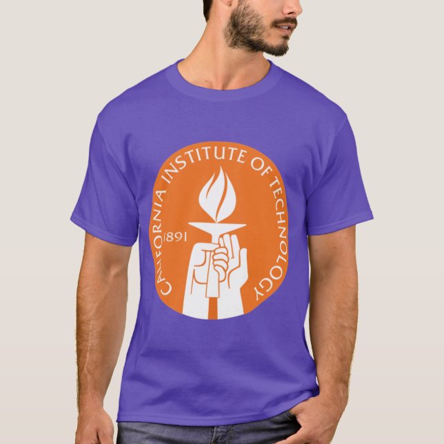 Camiseta Caltech Instituto de Tecnologia da Califórnia Logo (Frente)