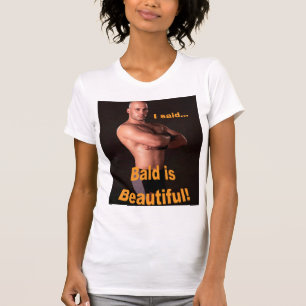 Camiseta "Calva é" a camisola de alças bonita das senhora