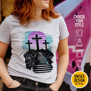 Camiseta Calvário Golgota está consumado Cristão Moderno