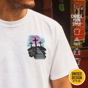 Camiseta Calvário Golgota está consumado Cristão moderno