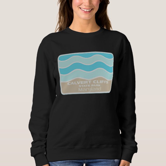 Camiseta Calvert Cliffs State Park Maryland Beach Vacation  (Frente)