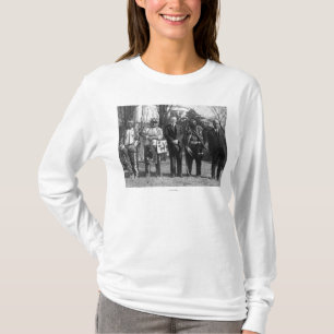 Camiseta Calvin Coolidge com a fotografia dos indianos de