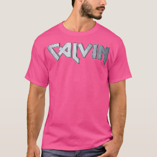 Camiseta Calvin de metal pesado